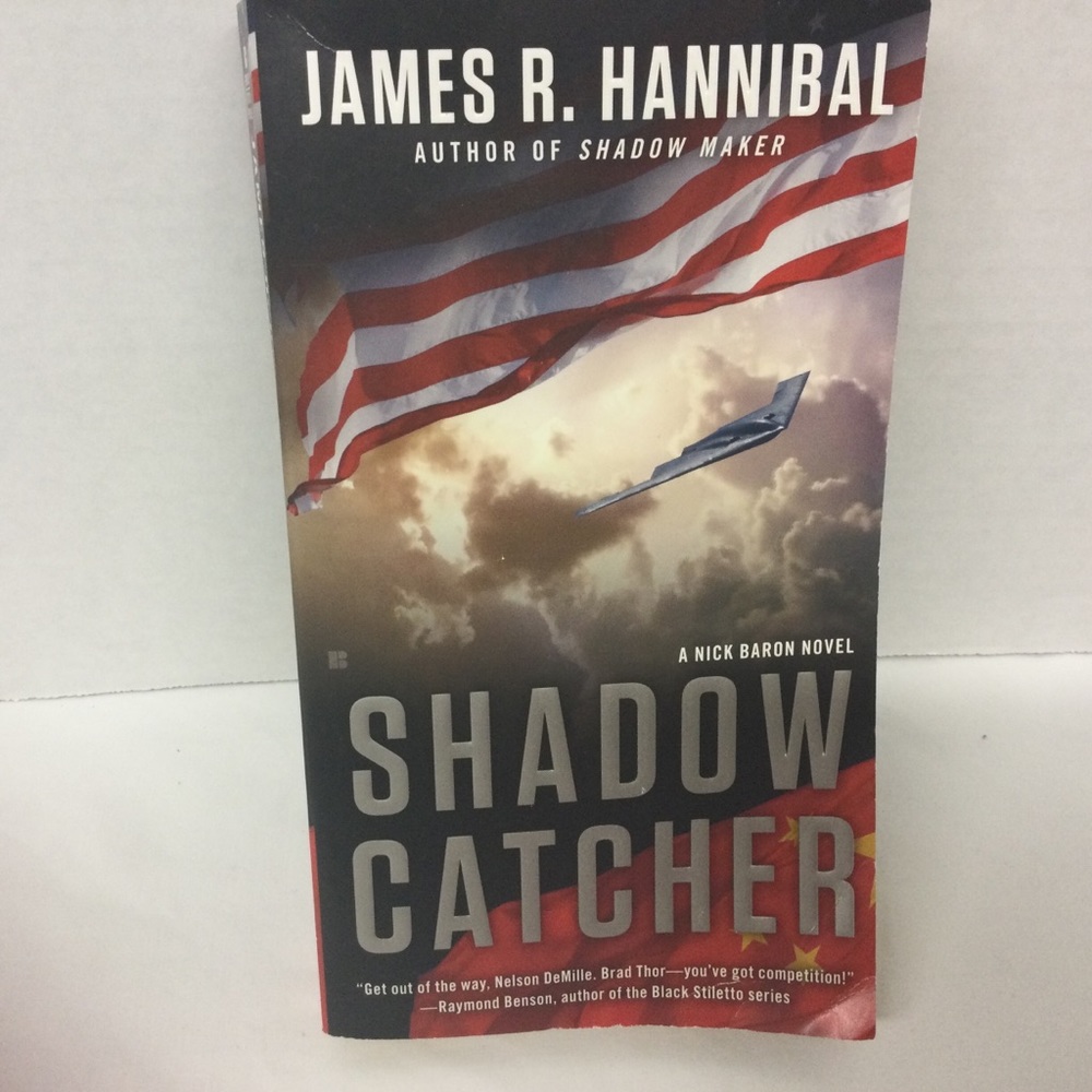 BOOK-SHADOW CATCHER BY JAMES R HANNIBAL A NICK BARON NOVEL MILITARY READ